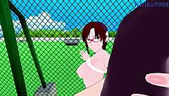 mari illustrious makinami and ritsuko akagi have intense sex in neon genesis evangelion hentai