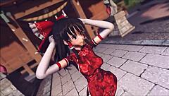 Reim Touhou in Hentai Action!