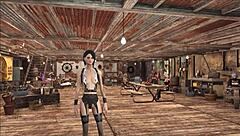 嘿，看这个Fallout 4时尚与Chyler Leigh顶级模特！