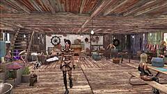 嘿，看这个Fallout 4时尚与Chyler Leigh顶级模特！