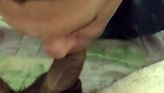 taking the delivery guy’s load after a quick suck