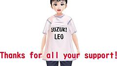 Anime beauty Leo enjoys a solo bath in a hidden bathroom