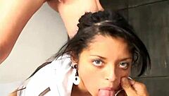 Latina Teen Colombian Lesbian Hardcore Sharing Boyfriend Action