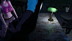 i got on all fours in this 3d cartoon anime hentai game fashion business scene, feeling every detail