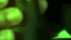 ebony woman sucking black cock in intense scene