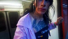 Pretty Trans Shows Off Perfect Ass in Tight Miniskirt