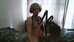 Dr. Victor Escobar's Wild Solo Orgasm on Homemade Webcam