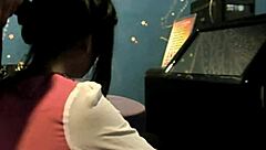 Watch this long hair fetish hairjob video 032