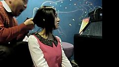 Watch this long hair fetish hairjob video 032