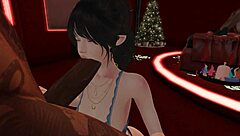 Cute Anime Girl in Hentai Game