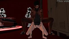 Cute Anime Girl in Hentai Game