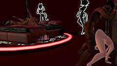 Cute Anime Girl in Hentai Game