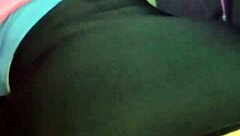 A young couple enjoys a pleasant moment together.