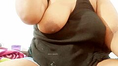 Want to see this Sri Lankan lady showing her natural big tits?