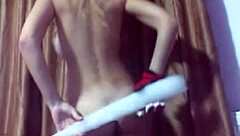 the ice queen in a solo video