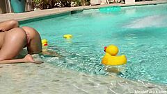 Nicole Aniston and Alix Lynx play with big tits. Wanna join the fun?