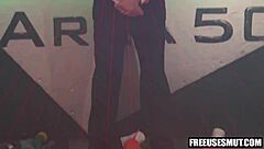 Yo, nosy teens grilled by MIB agent in wild freeuse threesome! 🔥