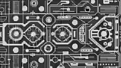 C23 robot whores party in this dystopian sex machine fetish video.