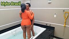 SORAYA CASTRO SUCKS MY BIG COCK IN MOTEL!