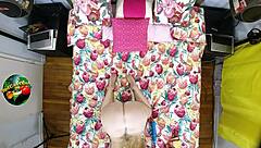 Is Desiree Deluca stretching her indian tits in part 2? Overhead camera captures every detail.