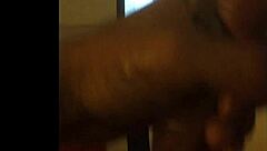 marcopolo alone stroking his big black monster cock till he nuts hard at home