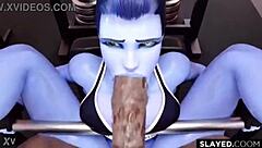 short raven x widowmaker sfm banging hard 😈