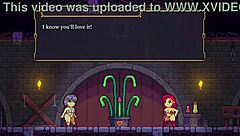 Scarlet Maiden Gets Wild in Misty Sex Events of Hentai Game