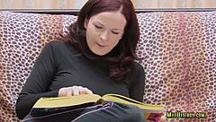 Interracial Strapon Action with Hot Ebony and Redhead Milfs Dominating the Scene