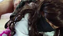 mexican teen says 'fuck me harder, suegro' while getting ass pounded