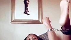 horny ebony milf sucks interracial cock homemade