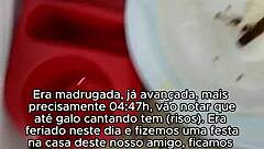 Brazilian Bruna Silva hotwife dominates classic party at friend's house. Subtitled raw action in part 1-2.