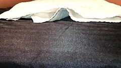 i'm tied down squirting on that monster cock