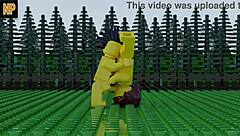 in this lego porn, characters engage in anal, blowjob, and pussy licking