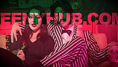 Rissa may blows and gets pounded pov