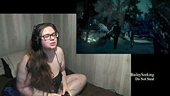 Until dawn play through part 2 with big tits and ass focus.