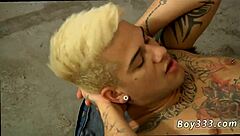 A spy uncovers intense encounters in a gay setting.