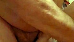 redhead amateur gives oral