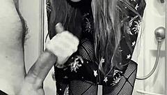 Does this Russian beauty crave fresh sperm after stormy fuck?