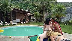 Hardcore sex in the mansion with Snow White.