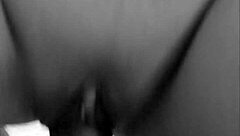 Blonde woman prepares for a sensory experience