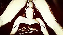 Paying with Deepthroat and Taking It Deep in Vintage Scene