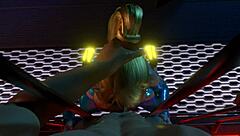 samus gets wild in hentai 😈