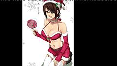 Christmas hentai features big cocks and asses