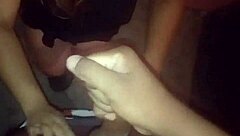 my ex girlfriend shows up horny and we fuck all night with her big tits