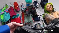 Tattooed Big Tit Milf Suspect Got Fucked So Hard at Office, I Can’t Even!