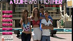 So, ever played erotic games with a wife and stepmother like this?