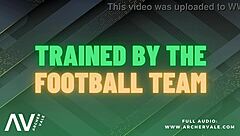 Football Team Muscle Worship Turns Into Wild Gangbang Story