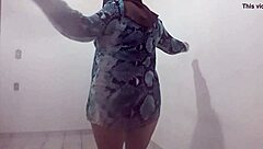 Hot Mature Latina Dancing Seductively