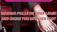 Are you ready for Makima’s slave training with humiliating feet worship? Submit now and follow every command!