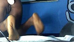 i saw that ebony girl from ghana fuckin her tight asshole with a dildo